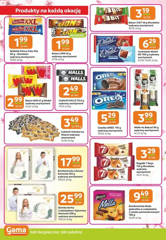 Gama - gazetka promocyjna Gazetka od piątku 02.05 do wtorku 13.05 - strona 4