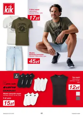 KiK - gazetka promocyjna Gazetka od poniedziałku 05.05 do niedzieli 11.05 - strona 10