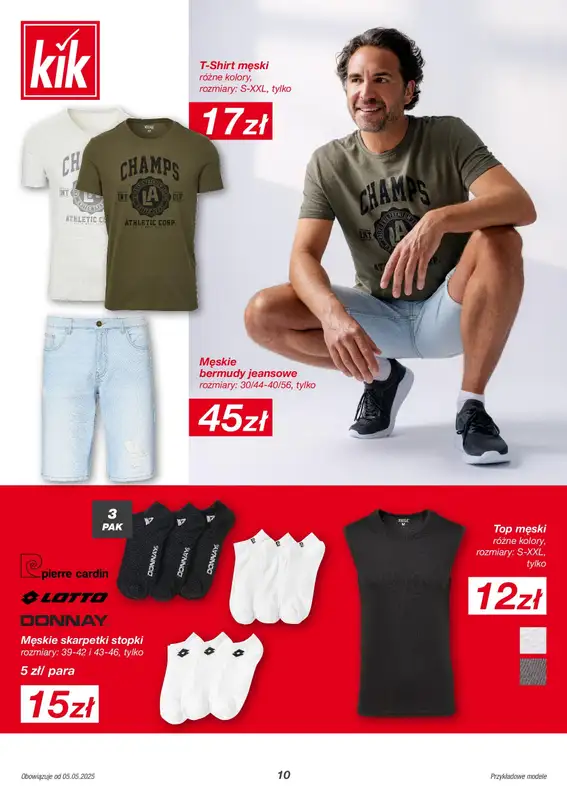 KiK - gazetka promocyjna Gazetka od poniedziałku 05.05 do niedzieli 11.05 - strona 10