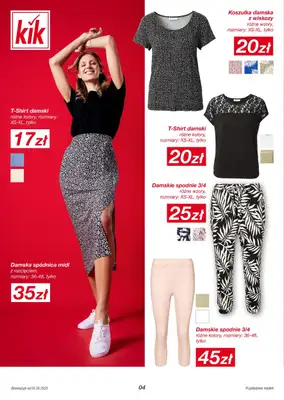 KiK - gazetka promocyjna Gazetka od poniedziałku 05.05 do niedzieli 11.05 - strona 4