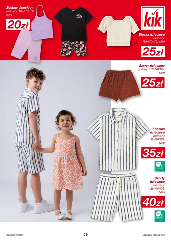KiK - gazetka promocyjna Gazetka od poniedziałku 05.05 do niedzieli 11.05 - strona 9