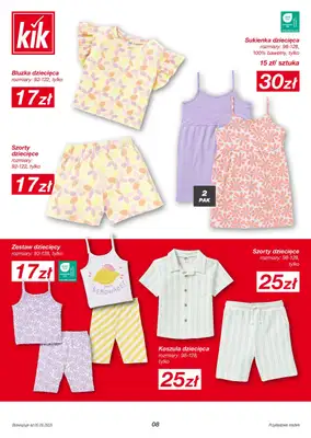 KiK - gazetka promocyjna Gazetka od poniedziałku 05.05 do niedzieli 11.05 - strona 8