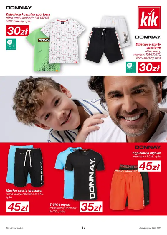 KiK - gazetka promocyjna Gazetka od poniedziałku 05.05 do niedzieli 11.05 - strona 11