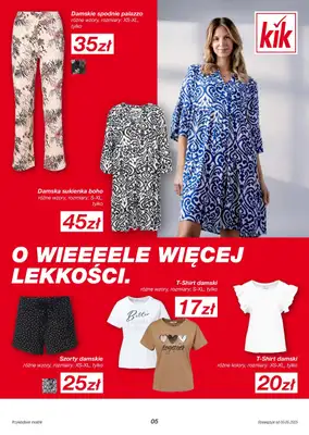 KiK - gazetka promocyjna Gazetka od poniedziałku 05.05 do niedzieli 11.05 - strona 5