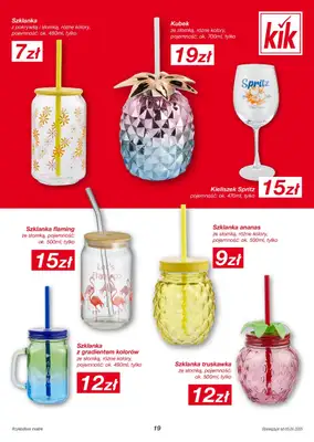 KiK - gazetka promocyjna Gazetka od poniedziałku 05.05 do niedzieli 11.05 - strona 19