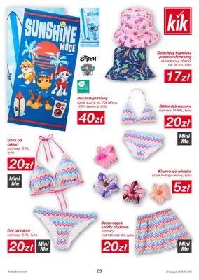 KiK - gazetka promocyjna Gazetka od poniedziałku 05.05 do niedzieli 11.05 - strona 3
