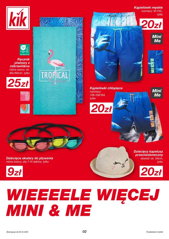 KiK - gazetka promocyjna Gazetka od poniedziałku 05.05 do niedzieli 11.05 - strona 2