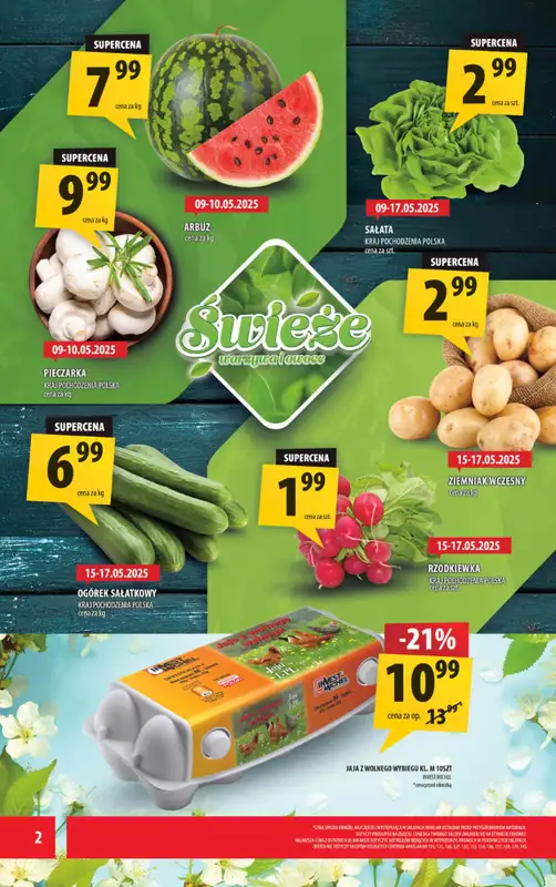 Arhelan - gazetka promocyjna Gazetka od piątku 09.05 do niedzieli 18.05 - strona 2