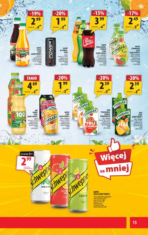 Arhelan - gazetka promocyjna Gazetka od piątku 09.05 do niedzieli 18.05 - strona 15