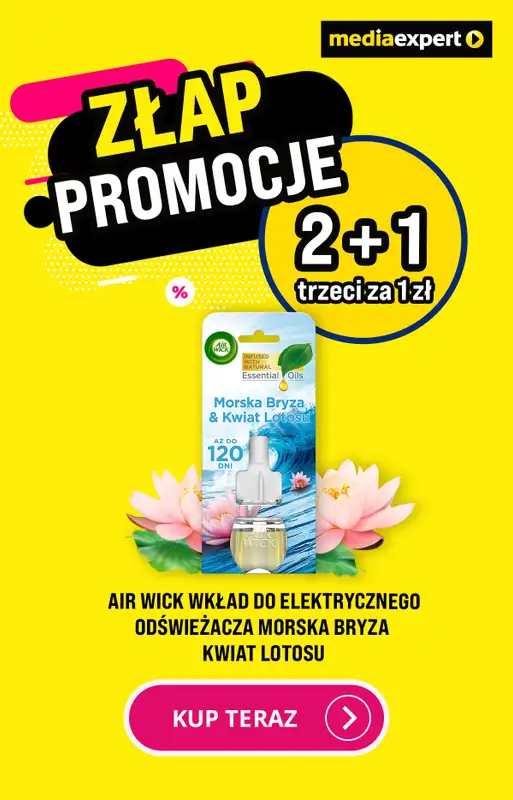 Air Wick - gazetka promocyjna Air Wick - Złap promocję! od poniedziałku 05.05 do środy 07.05 - strona 7