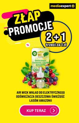 Air Wick - gazetka promocyjna Air Wick - Złap promocję! od poniedziałku 05.05 do środy 07.05