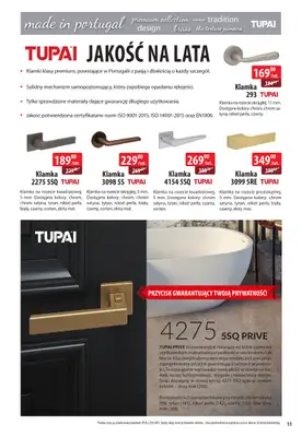 Dobre Dla Domu - gazetka promocyjna Katalog promocji od poniedziałku 05.05 do poniedziałku 30.06 - strona 11