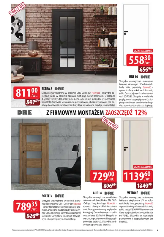 Dobre Dla Domu - gazetka promocyjna Katalog promocji od poniedziałku 05.05 do poniedziałku 30.06 - strona 7