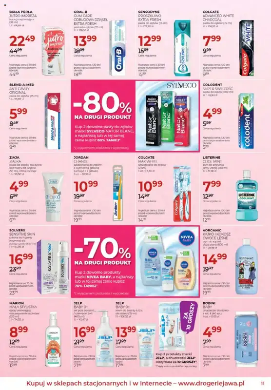 Drogerie Jawa - gazetka promocyjna Gazetka od wtorku 06.05 do wtorku 03.06 - strona 11