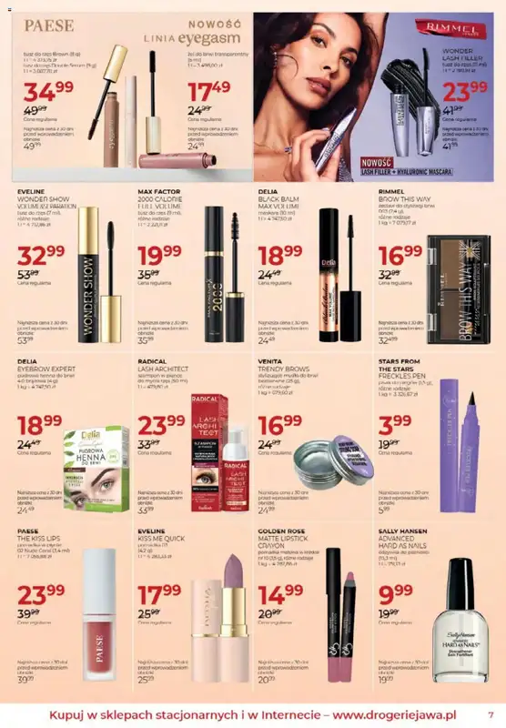 Drogerie Jawa - gazetka promocyjna Gazetka od wtorku 06.05 do wtorku 03.06 - strona 7