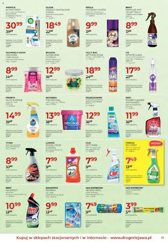 Drogerie Jawa - gazetka promocyjna Gazetka od wtorku 06.05 do wtorku 03.06 - strona 15