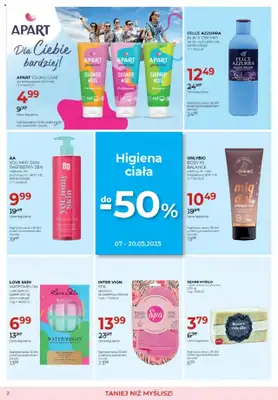 Drogerie Jawa - gazetka promocyjna Gazetka od wtorku 06.05 do wtorku 03.06 - strona 2 Drogerie Jawa - gazetka promocyjna Gazetka od wtorku 06.05 do wtorku 03.06 - strona 2