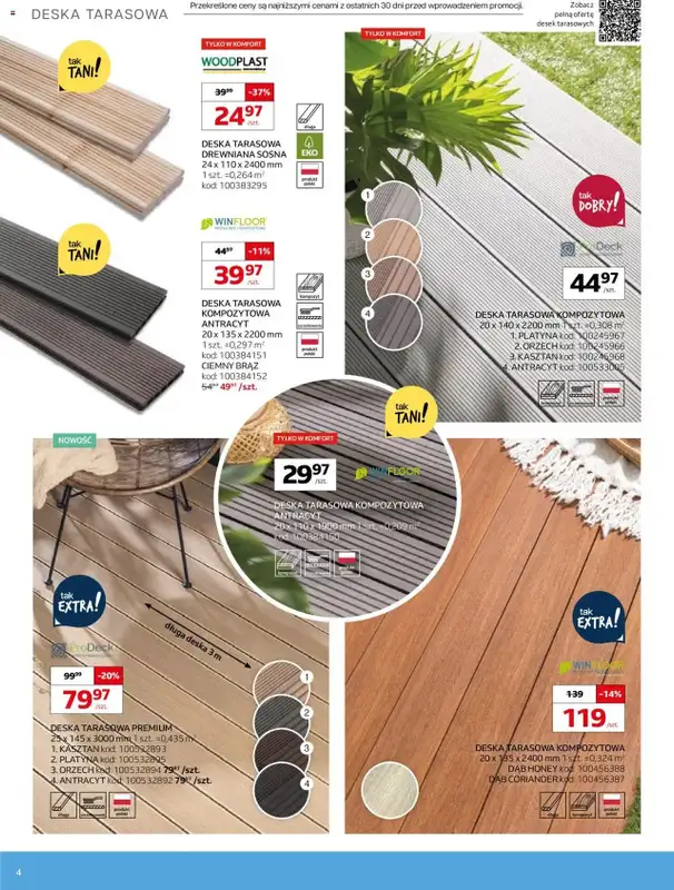 Komfort - gazetka promocyjna Gazetka od środy 07.05 do wtorku 10.06 - strona 4