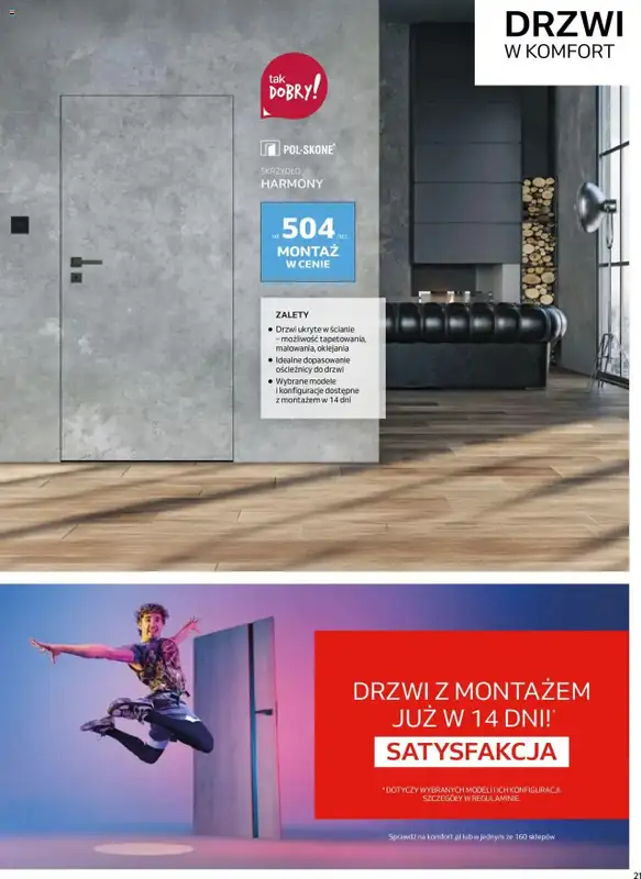 Komfort - gazetka promocyjna Gazetka od środy 07.05 do wtorku 10.06 - strona 21