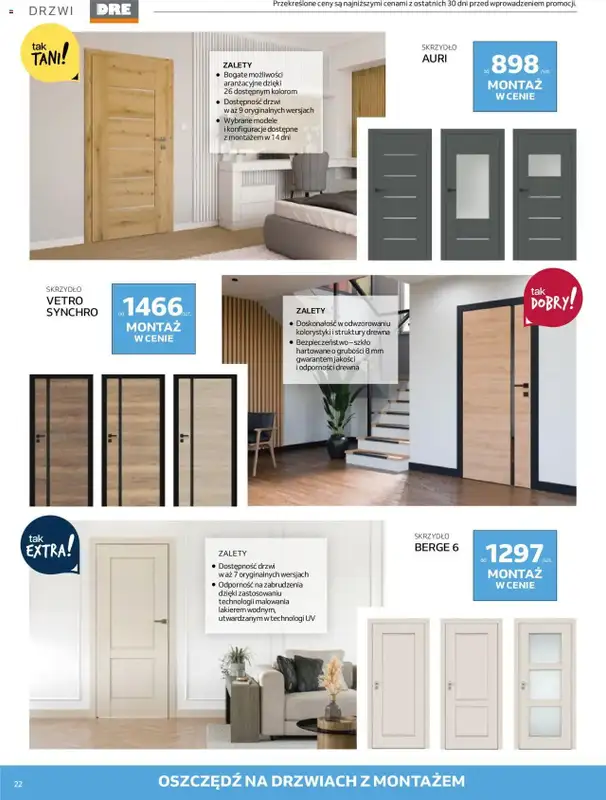 Komfort - gazetka promocyjna Gazetka od środy 07.05 do wtorku 10.06 - strona 22