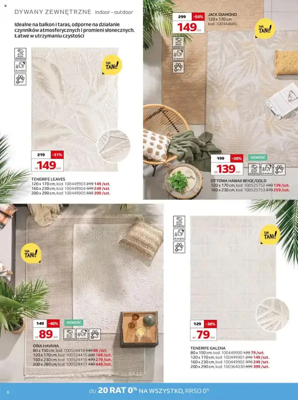 Komfort - gazetka promocyjna Gazetka od środy 07.05 do wtorku 10.06 - strona 6