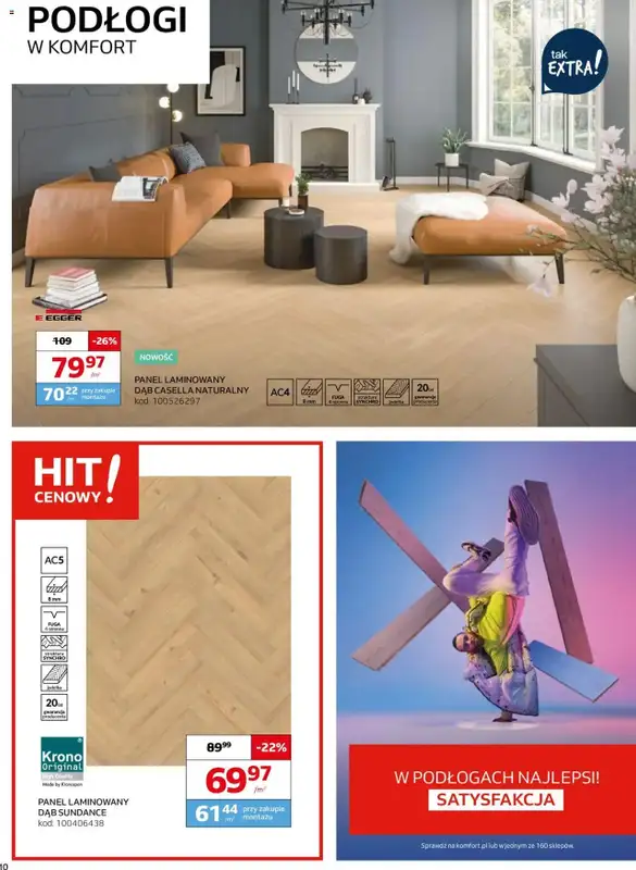 Komfort - gazetka promocyjna Gazetka od środy 07.05 do wtorku 10.06 - strona 10