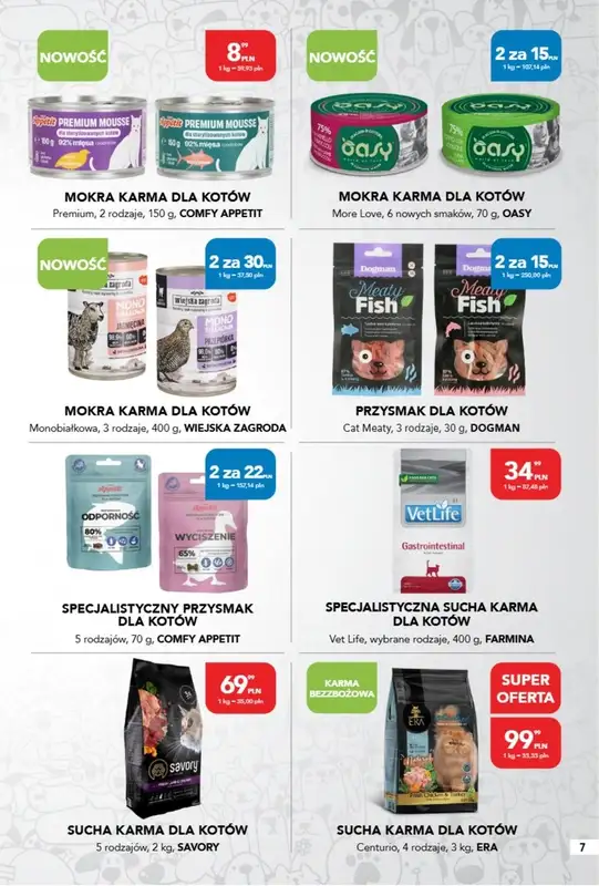 Aquael zoo - gazetka promocyjna Gazetka od wtorku 06.05 do soboty 31.05 - strona 7