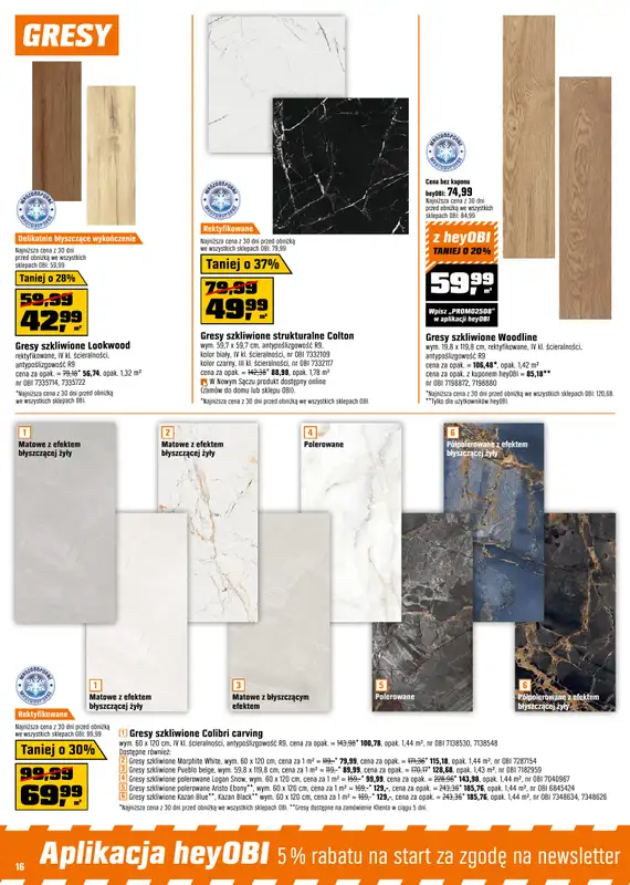 OBI - gazetka promocyjna Gazetka od środy 07.05 do wtorku 20.05 - strona 16