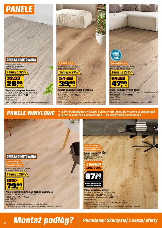 OBI - gazetka promocyjna Gazetka od środy 07.05 do wtorku 20.05 - strona 18