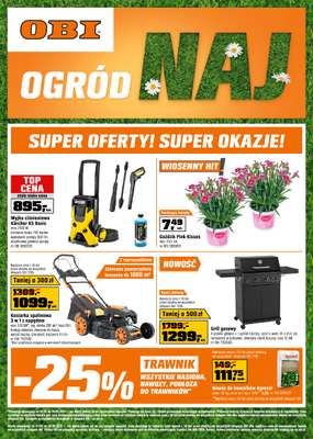 OBI - gazetka promocyjna Gazetka od środy 07.05 do wtorku 20.05