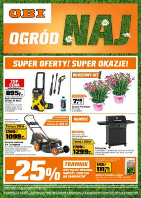 OBI - gazetka promocyjna Gazetka od środy 07.05 do wtorku 20.05 OBI - gazetka promocyjna Gazetka od środy 07.05 do wtorku 20.05