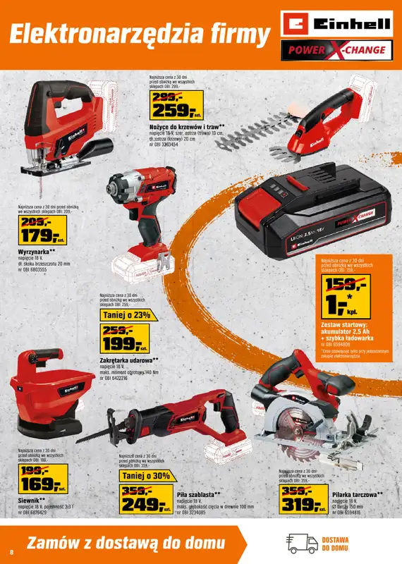 OBI - gazetka promocyjna Gazetka od środy 07.05 do wtorku 20.05 - strona 8