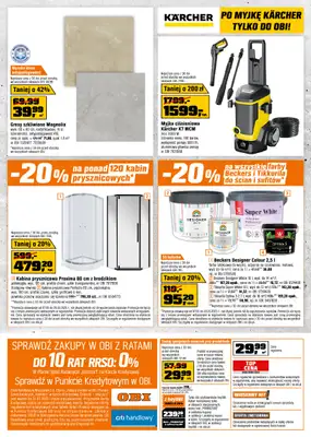 OBI - gazetka promocyjna Gazetka od środy 07.05 do wtorku 20.05 - strona 20 OBI - gazetka promocyjna Gazetka od środy 07.05 do wtorku 20.05 - strona 20