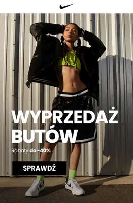 NIKE - gazetka promocyjna Wyprzedaż butów do -40% od środy 07.05 