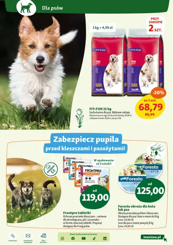 MAXI ZOO - gazetka promocyjna Maxi Zoo - Wszystko dla Twojego pupila od czwartku 08.05 do środy 14.05 - strona 13