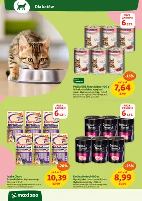 MAXI ZOO - gazetka promocyjna Maxi Zoo - Wszystko dla Twojego pupila od czwartku 08.05 do środy 14.05 - strona 6 MAXI ZOO - gazetka promocyjna Maxi Zoo - Wszystko dla Twojego pupila od czwartku 08.05 do środy 14.05 - strona 6