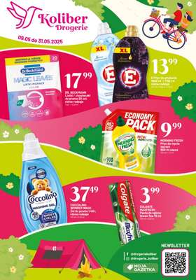 Drogerie Koliber - gazetka promocyjna Gazetka od piątku 09.05 do soboty 31.05