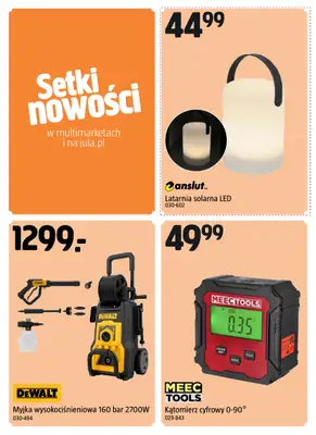 Jula - gazetka promocyjna Gazetka od czwartku 08.05 do środy 21.05 - strona 4 Jula - gazetka promocyjna Gazetka od czwartku 08.05 do środy 21.05 - strona 4