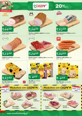 CEZAR Delikatesy - gazetka promocyjna Gazetka od czwartku 08.05 do środy 21.05 - strona 2 CEZAR Delikatesy - gazetka promocyjna Gazetka od czwartku 08.05 do środy 21.05 - strona 2