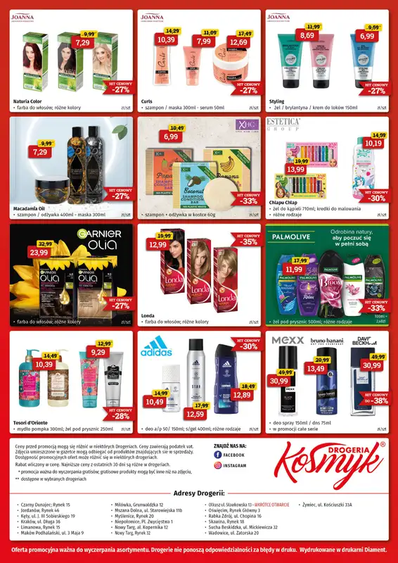 Drogeria Kosmyk - gazetka promocyjna Gazetka od czwartku 08.05 do soboty 31.05 - strona 4