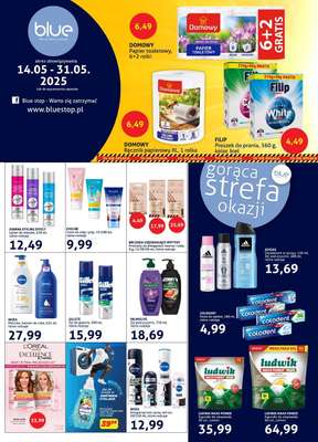 Blue Stop - gazetka promocyjna Gazetka od środy 14.05 do soboty 31.05