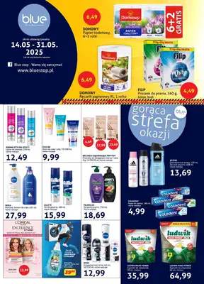 Blue Stop - gazetka promocyjna Gazetka od środy 14.05 do soboty 31.05