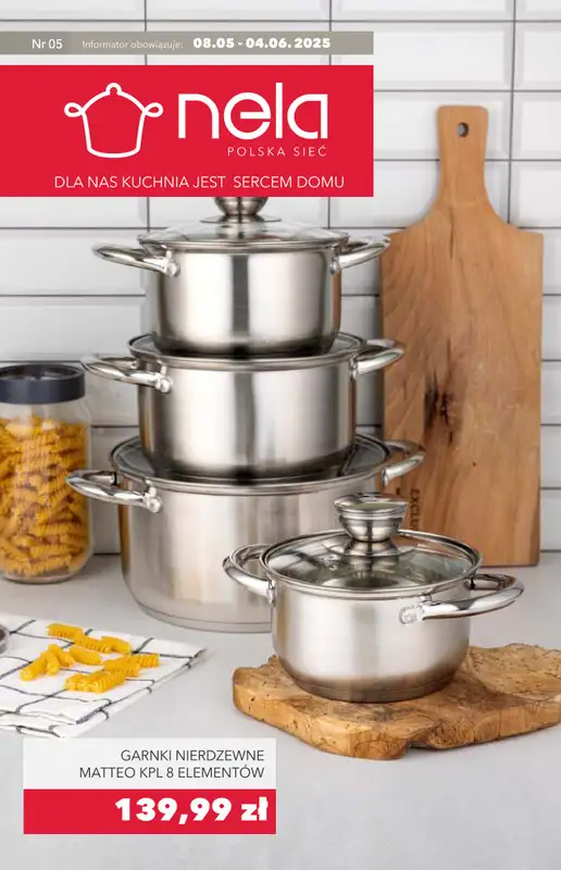 Nela - gazetka promocyjna Gazetka od czwartku 08.05 do środy 04.06