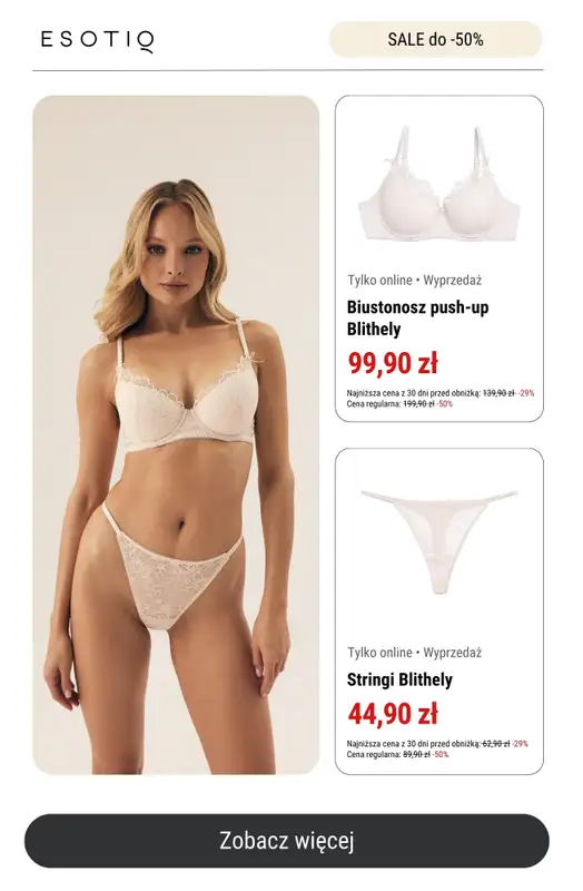 Esotiq - gazetka promocyjna SALE do -50% od piątku 09.05  - strona 2
