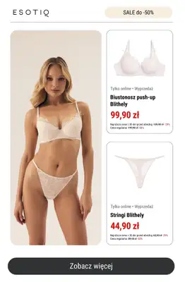 Esotiq - gazetka promocyjna SALE do -50% od piątku 09.05  - strona 2 Esotiq - gazetka promocyjna SALE do -50% od piątku 09.05  - strona 2