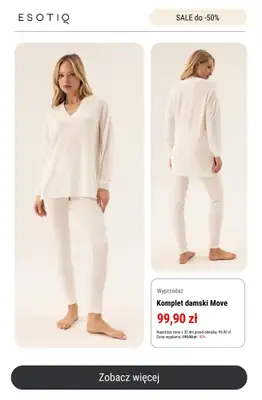 Esotiq - gazetka promocyjna SALE do -50% od piątku 09.05  - strona 9 Esotiq - gazetka promocyjna SALE do -50% od piątku 09.05  - strona 9