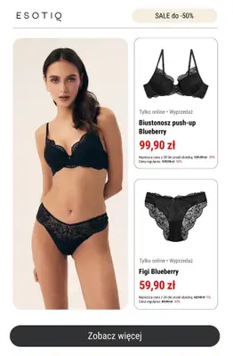 Esotiq - gazetka promocyjna SALE do -50% od piątku 09.05  - strona 3 Esotiq - gazetka promocyjna SALE do -50% od piątku 09.05  - strona 3