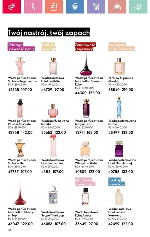 Oriflame - gazetka promocyjna Katalog 8/2025 od niedzieli 25.05 do soboty 14.06 - strona 38
