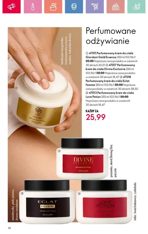 Oriflame - gazetka promocyjna Katalog 8/2025 od niedzieli 25.05 do soboty 14.06 - strona 36
