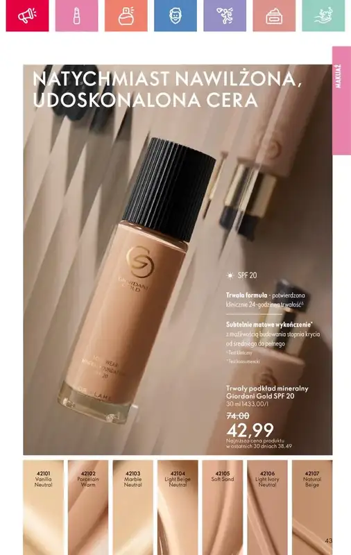 Oriflame - gazetka promocyjna Katalog 8/2025 od niedzieli 25.05 do soboty 14.06 - strona 43